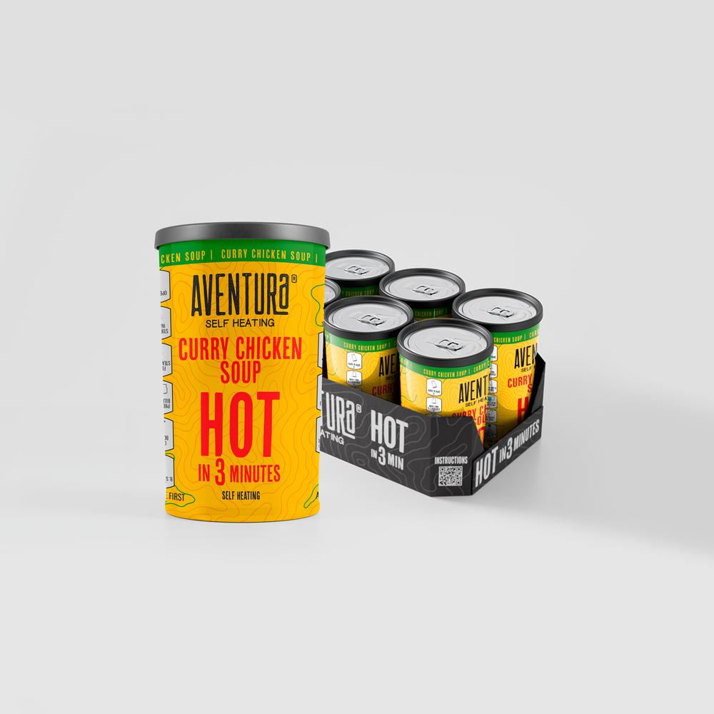 Curry Chicken Soup - (6-Pack) - Self Heating